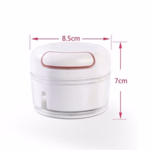 Dụng Cụ Xay Tỏi Ớt Kéo Tay Mẫu Trắng - Gdn