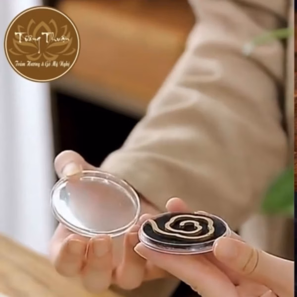 [Combo X 3 Hộp] Nhang Trầm Hương Vân Mây Cao Cấp Thơm 100% Tự Nhiên Xông Nhà, Cửa Hàng, Kèm Hộp Chống Cháy - Tường Thuận - Ảnh 2