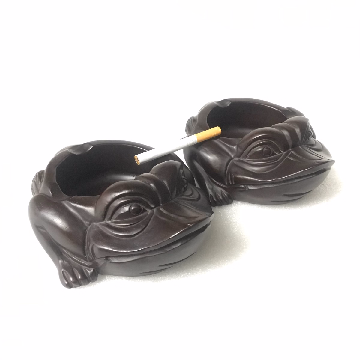 Gạt Tàn Thuốc Cóc Thiềm Thừ Gỗ Muồng Ttgttc038 - Tường Thuận - Ảnh 2