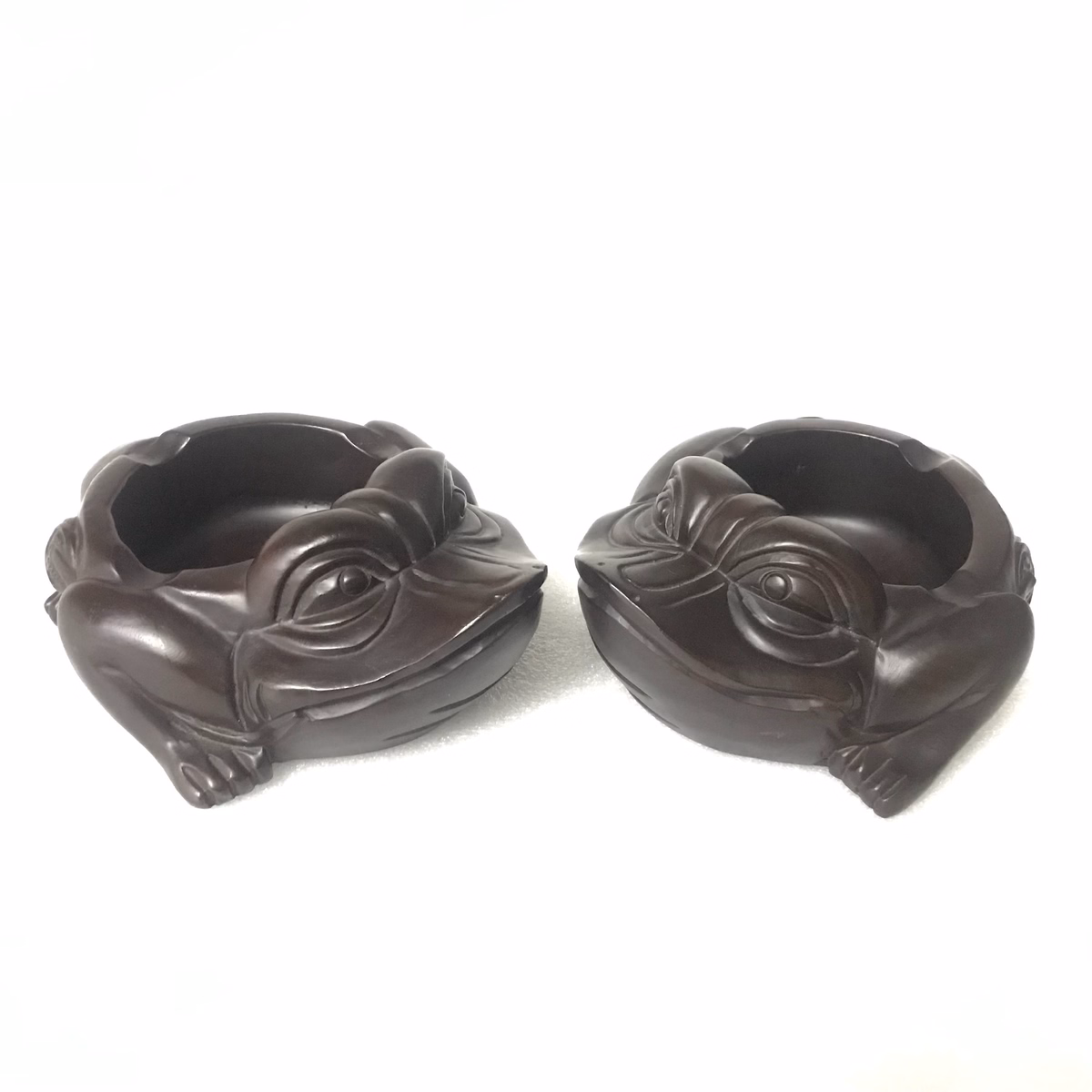 Gạt Tàn Thuốc Cóc Thiềm Thừ Gỗ Muồng Ttgttc038 - Tường Thuận - Ảnh 3