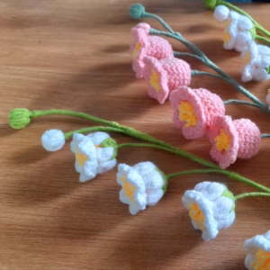 Cành Hoa Linh Lan Bằng Len Handmade Yukishop Yk09