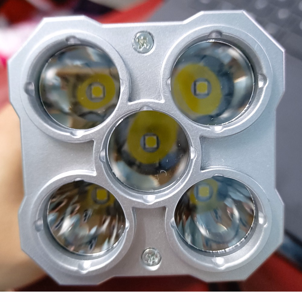 Đèn Pin Cầm Tay 4 Bóng/ 5 Bóng Siêu Sáng Tiện Ích Ctb411 - Bechip - Ảnh 11