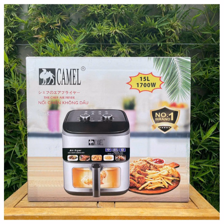 Nồi Chiên Không Dầu Camel/Misu 15L Chính Hãng Cao Cấp Ctb415 - Bechip - Ảnh 4