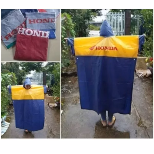 Áo Mưa Honda Cánh Dơi Dài 1.2M Ctb417 - Bechip - Ảnh 2