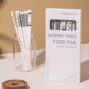 Hộp 5 Đũa Gốm Sứ Phong Cách Nhật Bản - Gdn