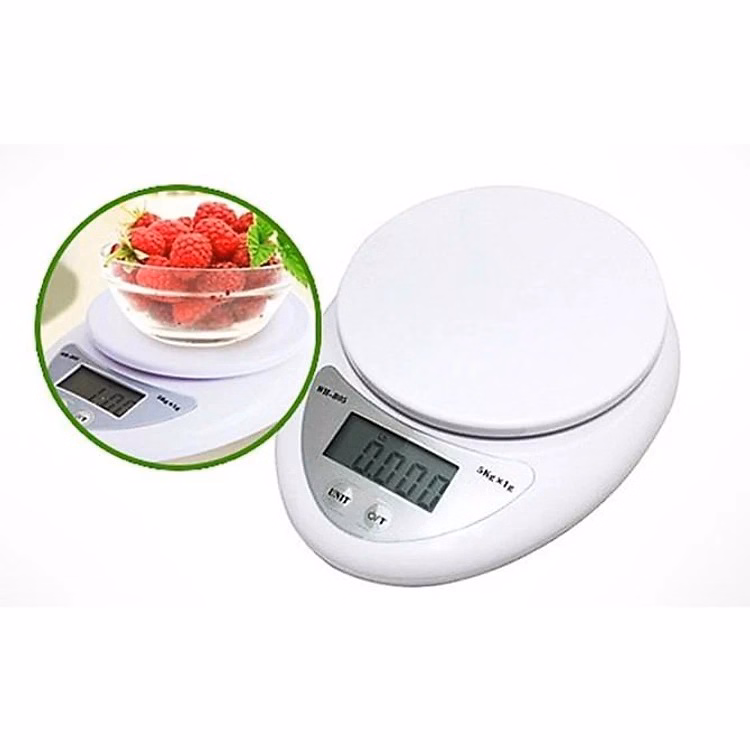 Cân Tiểu Ly Điện Tử Nhà Bếp Độ Chính Xác Cao 5Kg Tặng Kèm 2 Viên Pin Ctb427 - Bechip - Ảnh 2