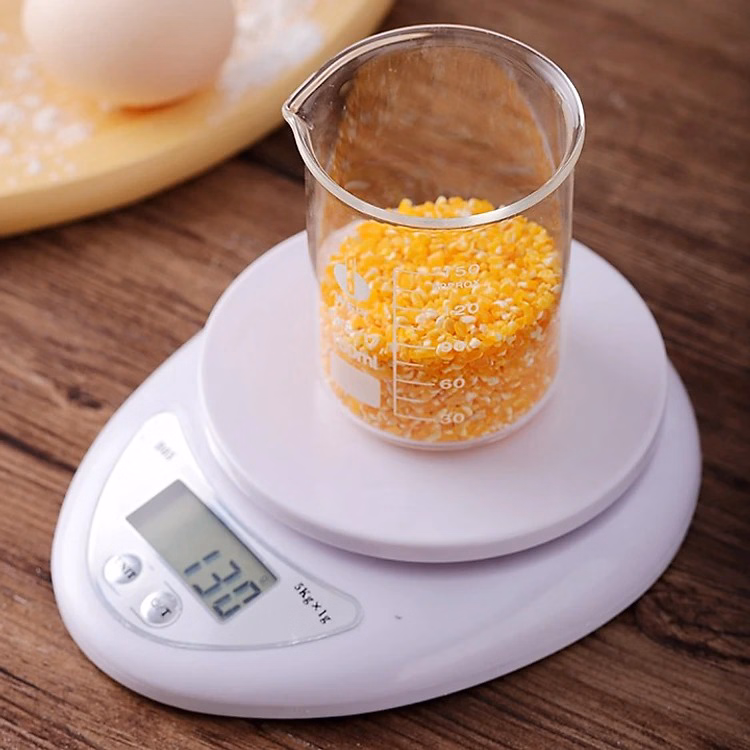 Cân Tiểu Ly Điện Tử Nhà Bếp Độ Chính Xác Cao 5Kg Tặng Kèm 2 Viên Pin Ctb427 - Bechip - Ảnh 9