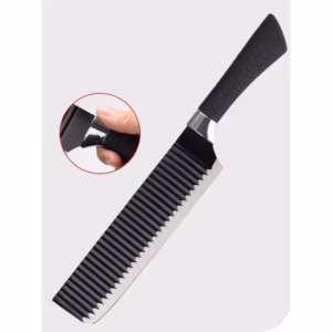 Dao Thép Gợn Sóng K01 - Silver
