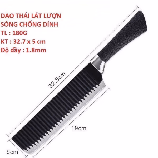 Dao Thép Gợn Sóng K01 - Silver - Ảnh 2