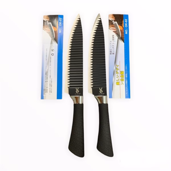Dao Thép Gợn Sóng K02 - Silver - Ảnh 3