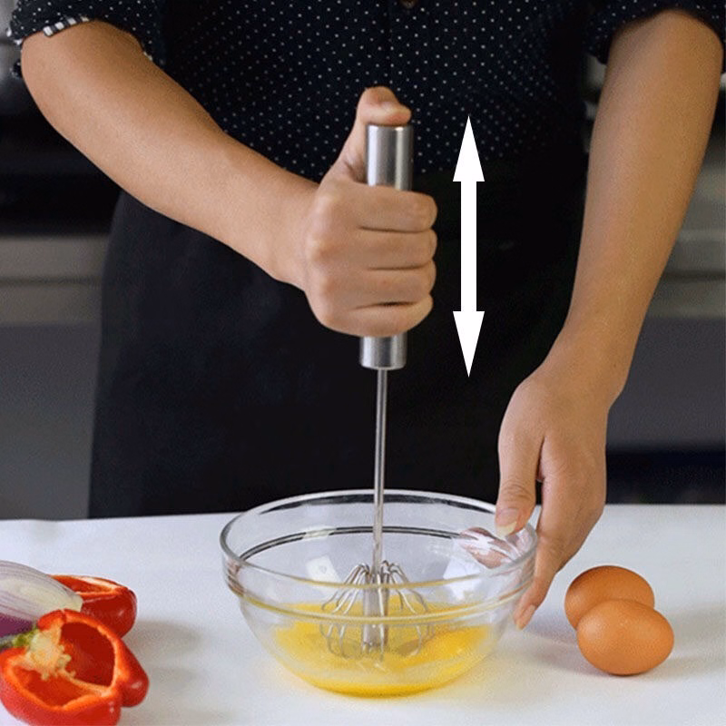 Cây Đánh Trứng Bán Tự Động - Silver - Ảnh 4