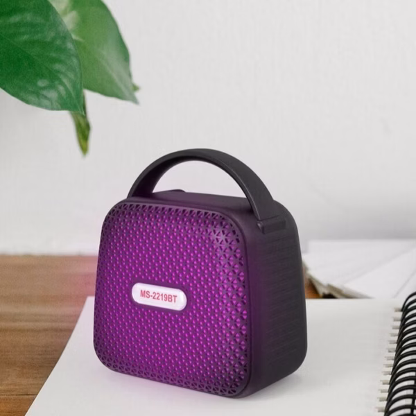 Loa Bluetooth Mini 2219Bt - Silver - Ảnh 3