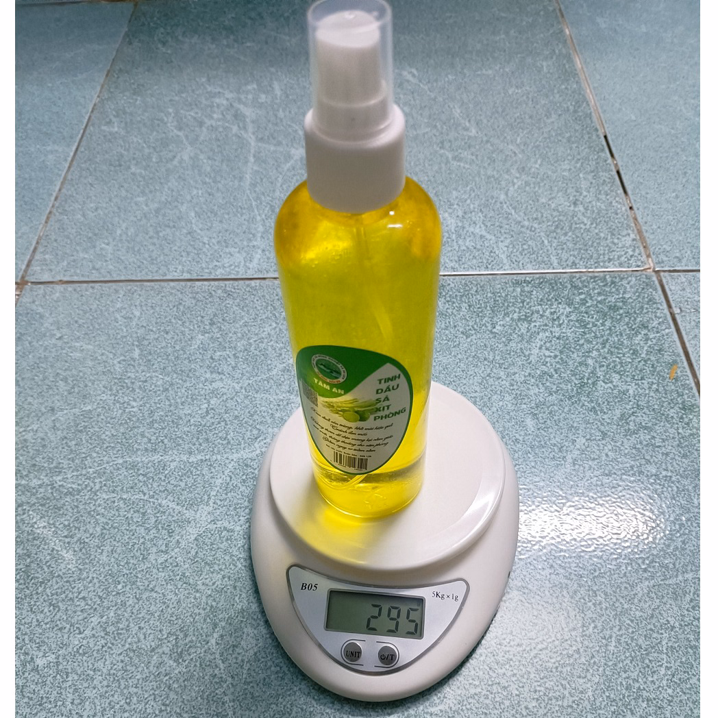 Tinh Dầu Xả Xịt Phòng Nguyên Chất 100% Thiên Nhiên 300Ml Ctb428 - Bechip - Ảnh 2