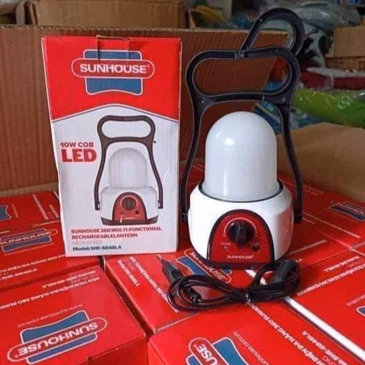 Đèn Tích Điện Đa Năng Sunhouse She-6848La, Có Móc Treo, Chiếu Sáng Lên Đến 60H Ctb439 - Bechip - Ảnh 14