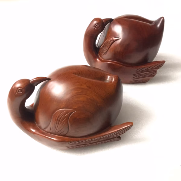[Tượng] Cò Đào Gỗ Hương Ttcdgh043 - Tường Thuận - Ảnh 4