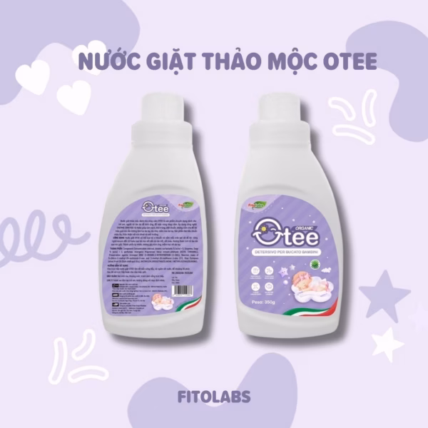 Nước Giặt Thảo Mộc Otee Cho Đồ Sơ Sinh, Công Nghệ Khử Khuẩn Enzym Từ Italia - Ảnh 4