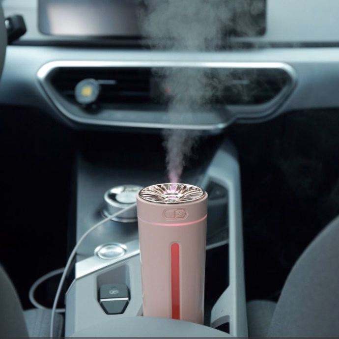 Máy Xông Tinh Dầu Ô Tô Mei Trụ Cốc 300Ml - Gdn - Ảnh 2