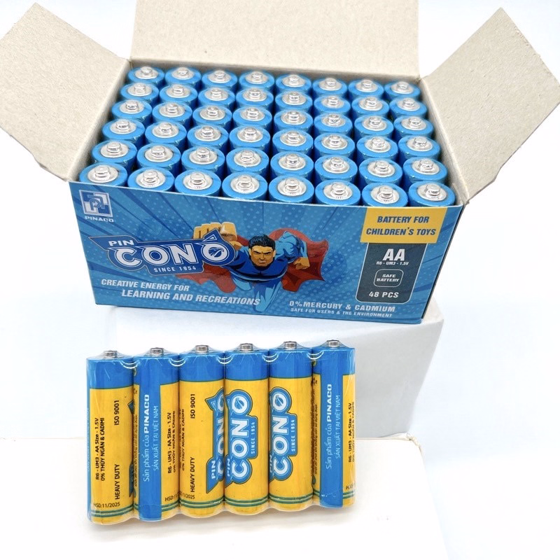 Pin Aa (2A) Con Ó Cao Cấp Hộp 40 Viên - Gdn - Ảnh 3
