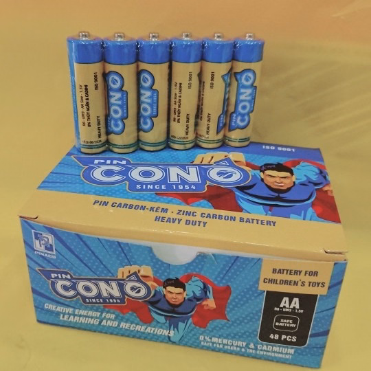 Pin Aa (2A) Con Ó Cao Cấp Hộp 40 Viên - Gdn - Ảnh 2