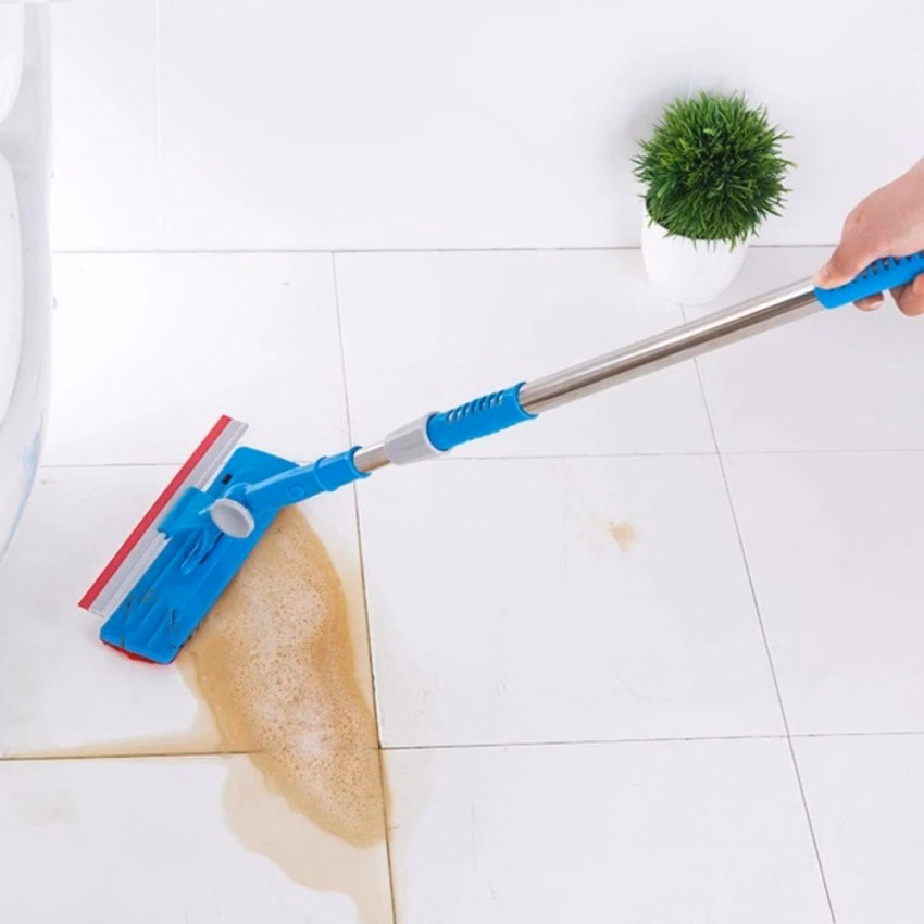Cây Lau Kính Kéo Dài 2In1 - Su - Ảnh 2