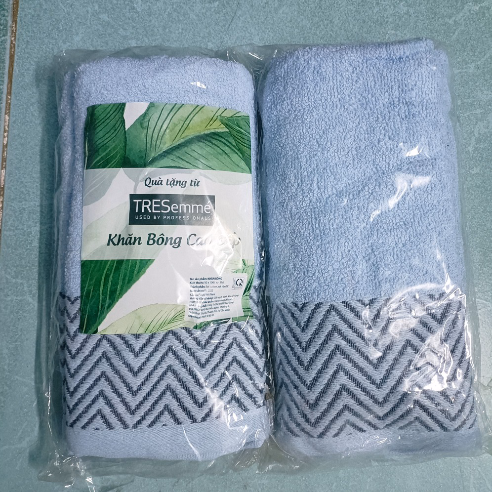 Khăn Tắm Siêu Thấm Hút 50 X 100 Cm Hàng Khuyến Mại Của Các Hãng Dầu Gội Đầu: Dove, Clear, Treasume Ctb444 - Bechip - Ảnh 2