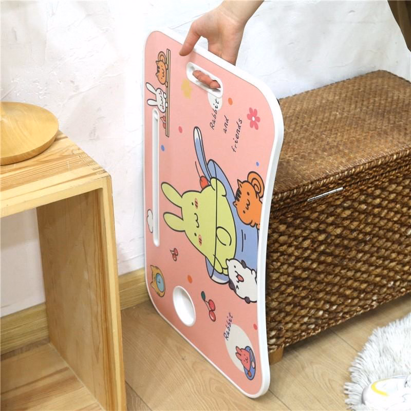 Bàn Học Gấp Gọn Đa Năng Cao Cấp Có Khay Để Ly Và Ipad Ctb446 - Bechip - Ảnh 13