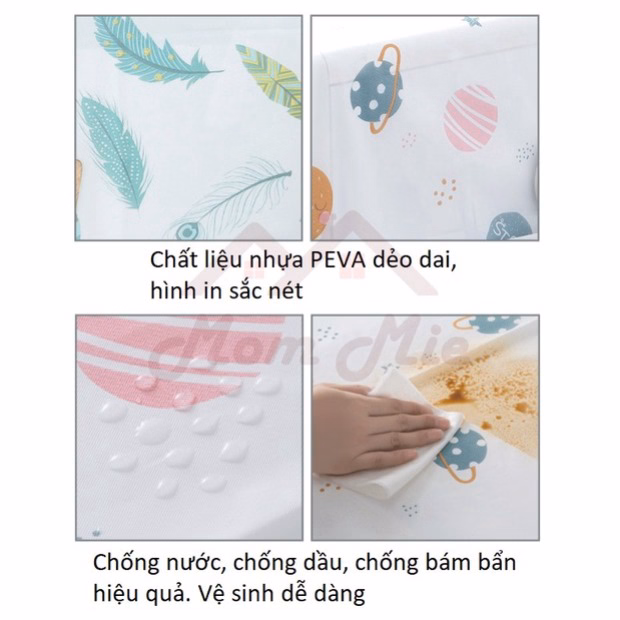 Tấm Phủ Tủ Lạnh Chống Bụi Có Túi Để Đồ 2 Bên Ctb452 - Bechip - Ảnh 7