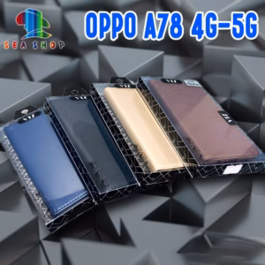 Bao Da Samsung A78 4G, 5G Nắp Gập Từ Tính- Ốp Lưng 2 Mặt Có Thiết Kế Ví Cà Thẻ, Ngăn Lớn Để Tien Mặt - Seashop
