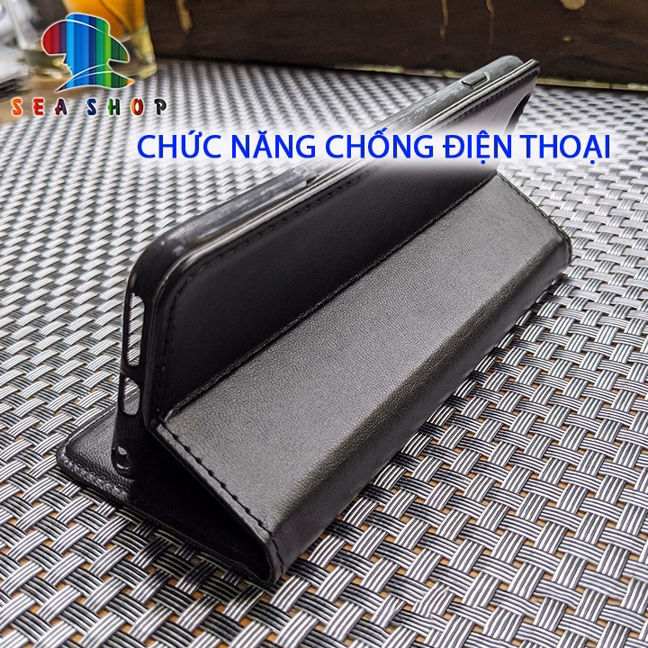 Bao Da Oppo Reno 4 Pro Chính Hãng Vtz Thiết Kế Dạng Ví Sang Trọng, Có Ngăn Cài Thẻ - Sea Shop - Ảnh 5