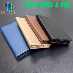 Bao Da Oppo Reno 4 Pro Chính Hãng Vtz Thiết Kế Dạng Ví Sang Trọng, Có Ngăn Cài Thẻ - Sea Shop