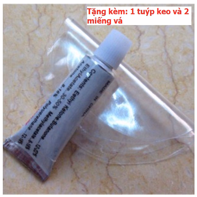 Combo 2 Tuýp Keo Dán Và 4 Miếng Vá Đa Năng Chuyên Dụng: Ghế Hơi, Đệm Hơi, Bể Bơi, Phao Hơi,..Ctb452 - Bechip - Ảnh 5