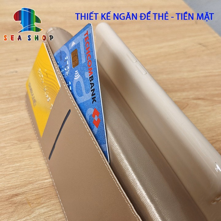 Bao Da Oppo Reno 10 5G - Reno 10 Pro Chính Hãng Vtz Thiết Kế Dạng Ví Sang Trọng, Có Ngăn Cài Thẻ - Sea Shop - Ảnh 5