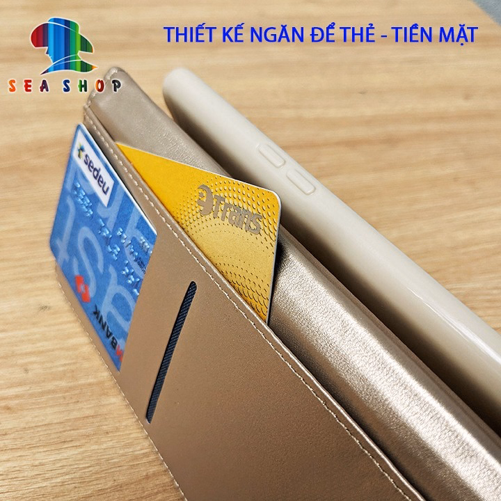 Bao Da Samsung A24 Chính Hãng Vtz Thiết Kế Dạng Ví Sang Trọng, Có Ngăn Cài Thẻ - Sea Shop - Ảnh 4