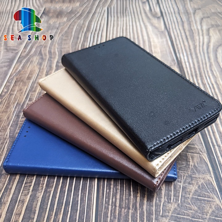 Bao Da Xiaomi Redmi 12 - Redmi 12C Chính Hãng Vtz Thiết Kế Dạng Ví Sang Trọng, Có Ngăn Cài Thẻ - Sea Shop - Ảnh 2