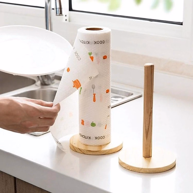 Combo 2 Cuộn Sản Phẩm Giấy Lau Tay, Lau Nhà Bếp Đa Năng Ctb459 - Bechip - Ảnh 4