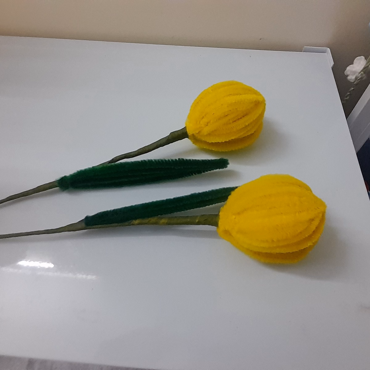 Bông Tuylip Kẽm Nhung Handmade Yukishop Yk20 - Ảnh 10