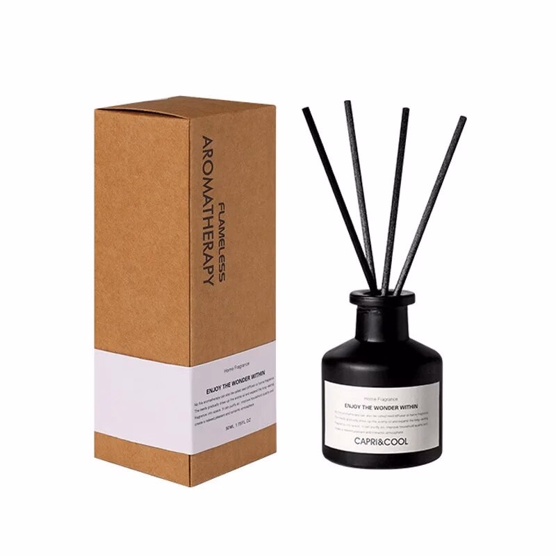 Tinh Dầu Thơm Phòng Khuếch Tán Capri & Cool Thiên Nhiên Nước Hoa Que Gỗ Khử Mùi 50Ml - Su - Ảnh 3