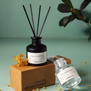 Tinh Dầu Thơm Phòng Khuếch Tán Capri & Cool Thiên Nhiên Nước Hoa Que Gỗ Khử Mùi 50Ml - Su