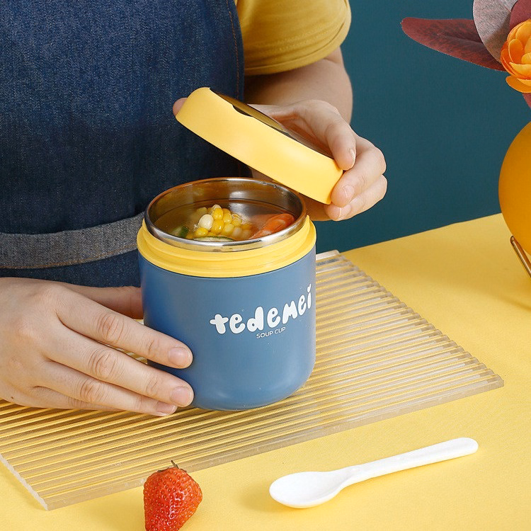 Bình Ủ Cháo 530Ml Tedemei - Su - Ảnh 6