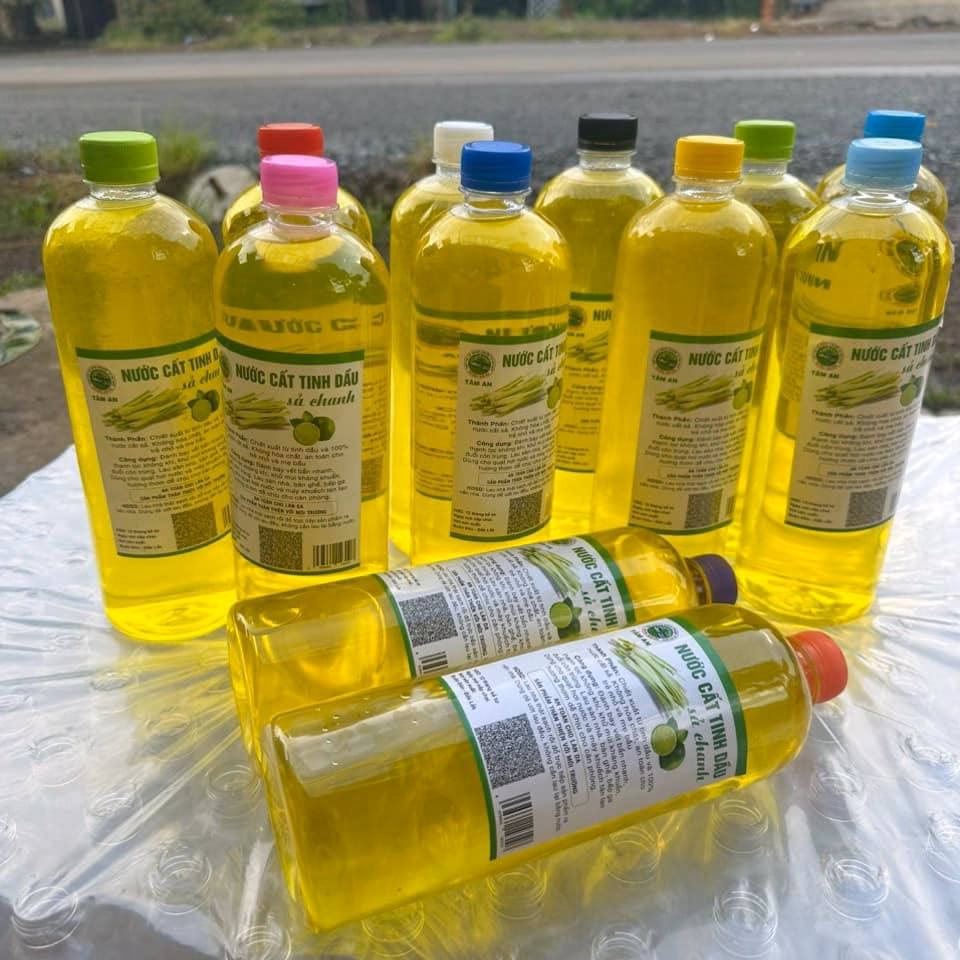 Nước Lau Sàn Tinh Dầu Sả, Nước Cất Tinh Dầu Xả Lau Sàn, Tinh Dầu Sả Nguyên Chất 1 Lít Ctb333 - Bechip - Ảnh 14