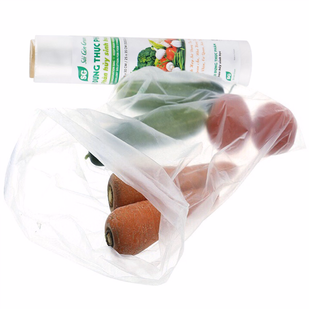 Set 3 Túi Đựng Thực Phẩm Phân Hủy Sinh Học Ctb475 - Bechip - Ảnh 4