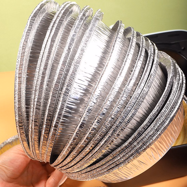 Set 10, 20, 50 Khay Giấy Bạc Lót Nồi Chiên Không Dầu 22Cm Ctb477 - Bechip - Ảnh 5