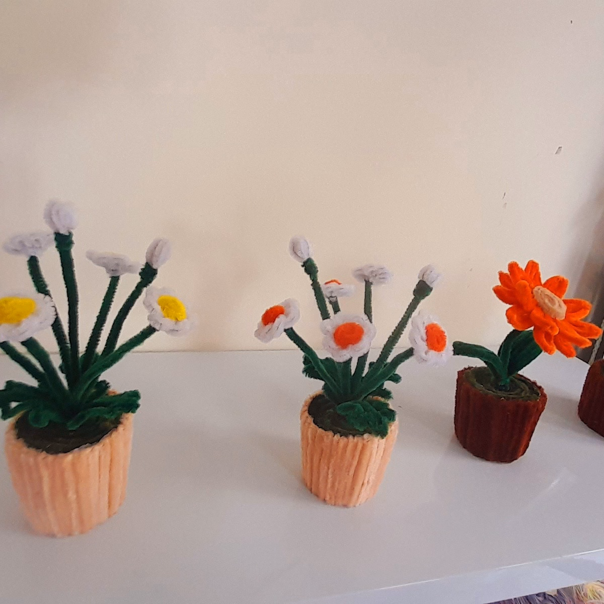 Chậu Hoa Kẽm Nhung Trang Trí Bàn Học, Bàn Làm Việc, Nhà Cửa Handmade Yk21 - Ảnh 13