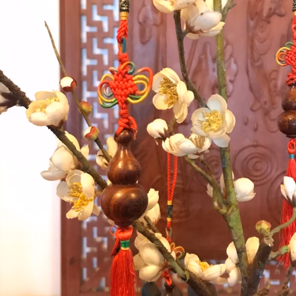 [Dây] Treo Trang Trí Nhà Cửa, Ô Tô Hoạ Tiết Hồ Lô Khắc Chữ - Tường Thuận - Ảnh 4