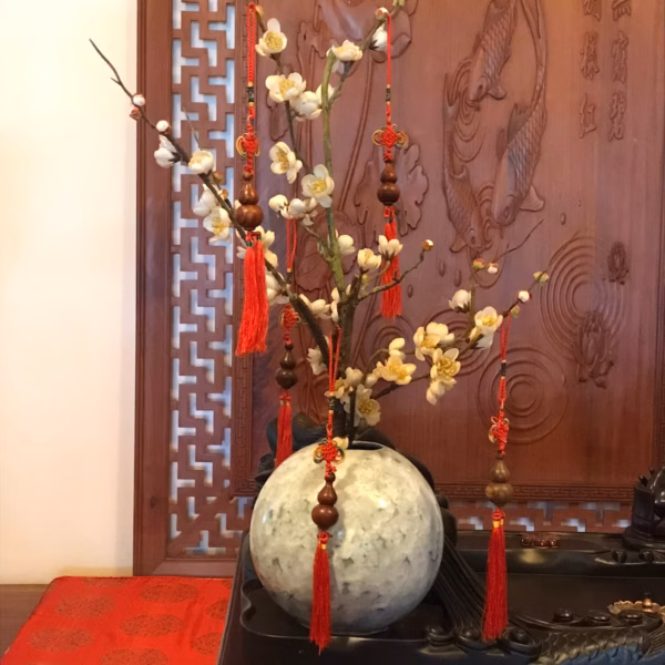 [Dây] Treo Trang Trí Nhà Cửa, Ô Tô Hoạ Tiết Hồ Lô Khắc Chữ - Tường Thuận - Ảnh 5