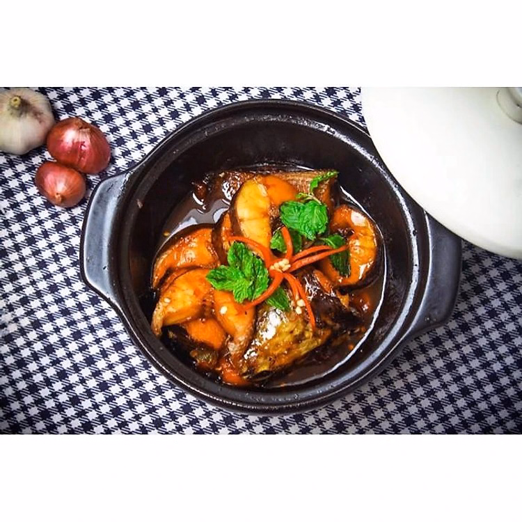 Nồi Đất Sứ Tráng Men Nắp Kính Cao Cấp 1L, 1.5 L Ctb485 - Bechip - Ảnh 3