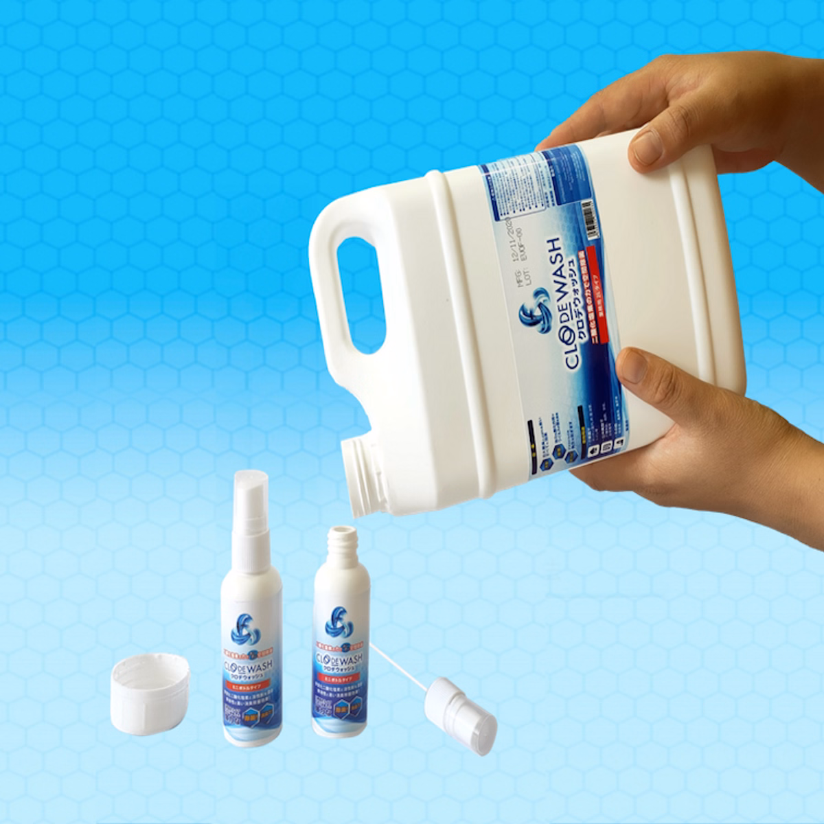Dung Dịch Khử Mùi Đa Năng 2 Lít Tặng 2 Chai Xịt Rỗng 50Ml - Clodewash - Ảnh 4
