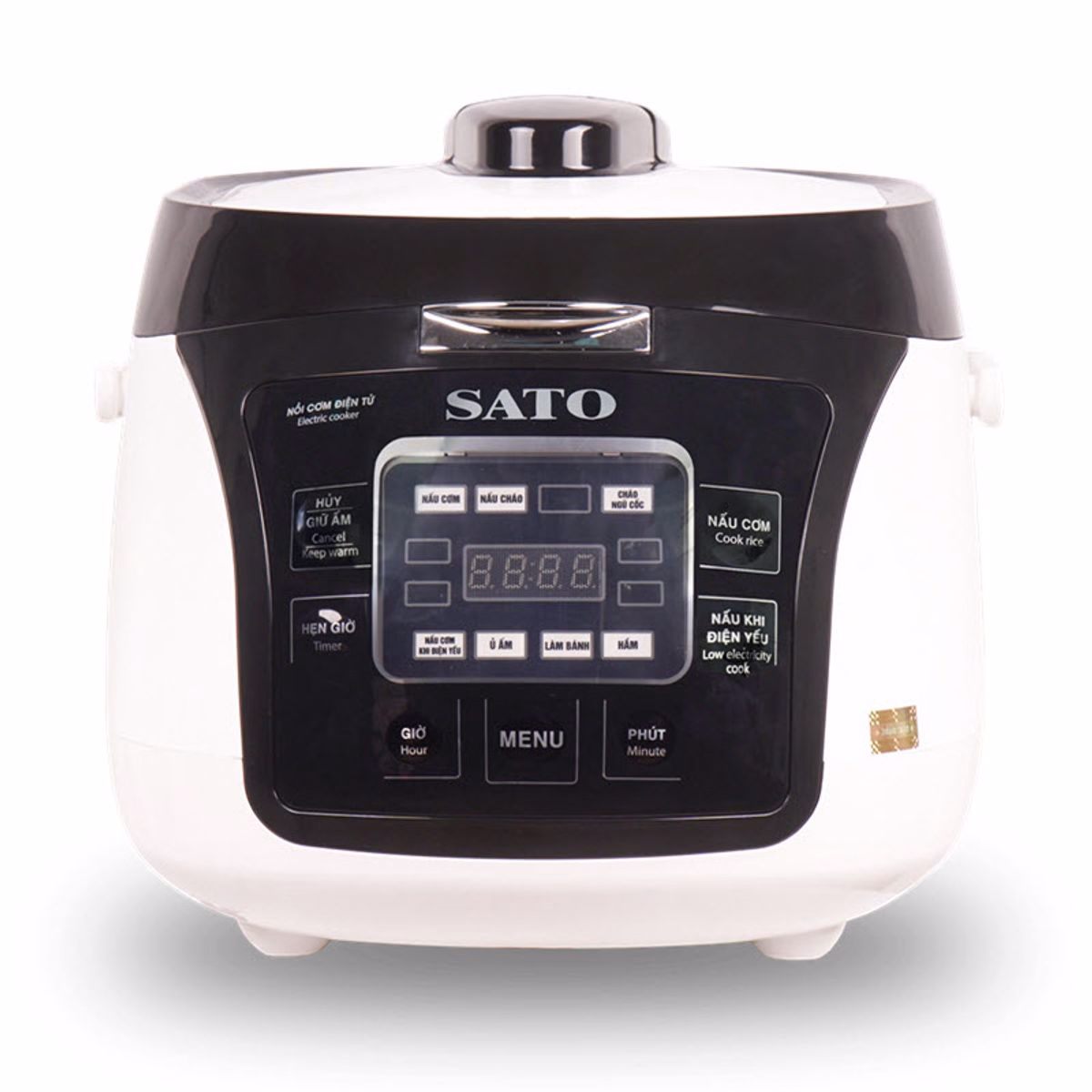 Nồi Cơm Điện Tử 18Dt017(T)/18Dt017(D)/18Dt017(G) 1.8L - Sato