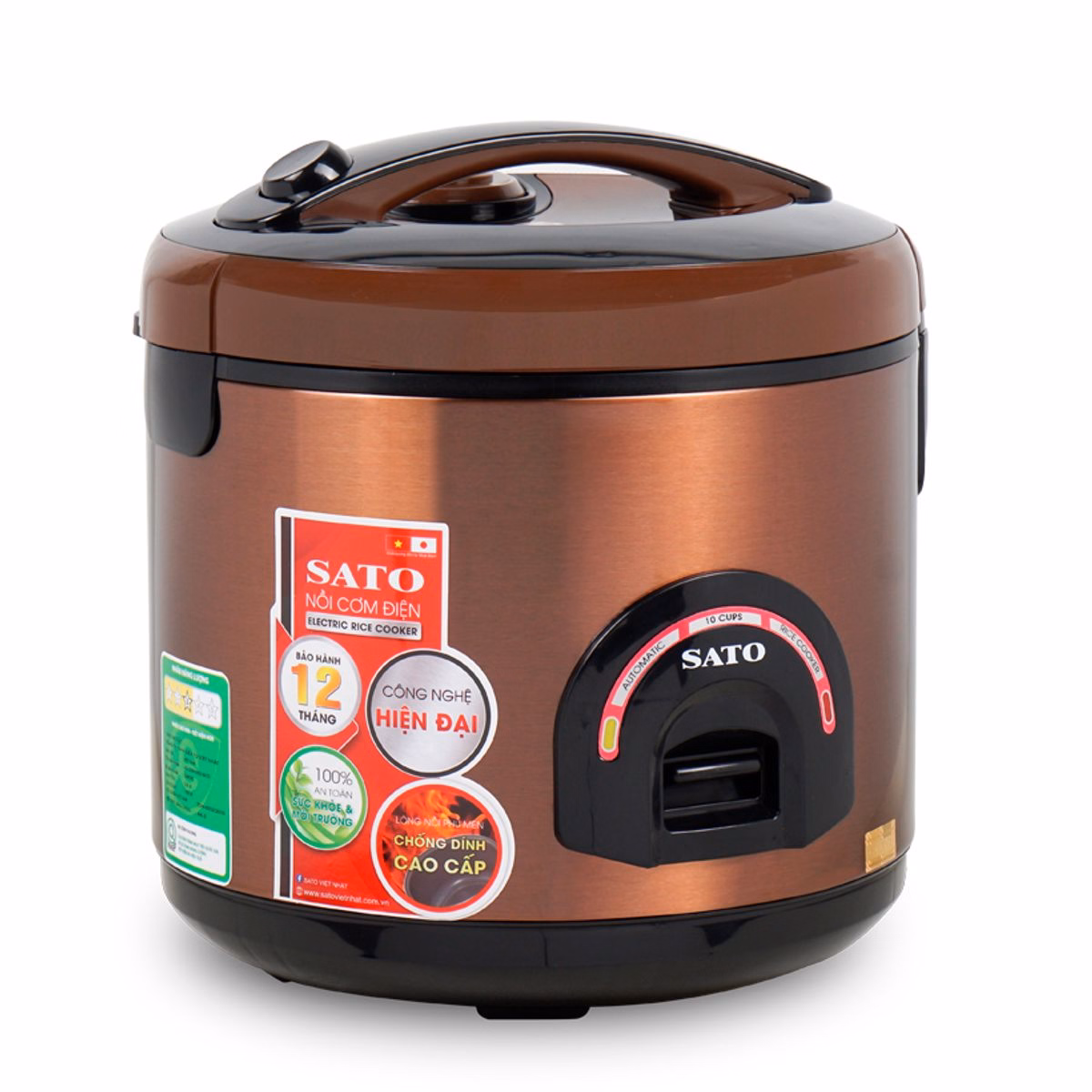 Nồi Cơm Điện Sato 18B061 1.8L - Ảnh 2