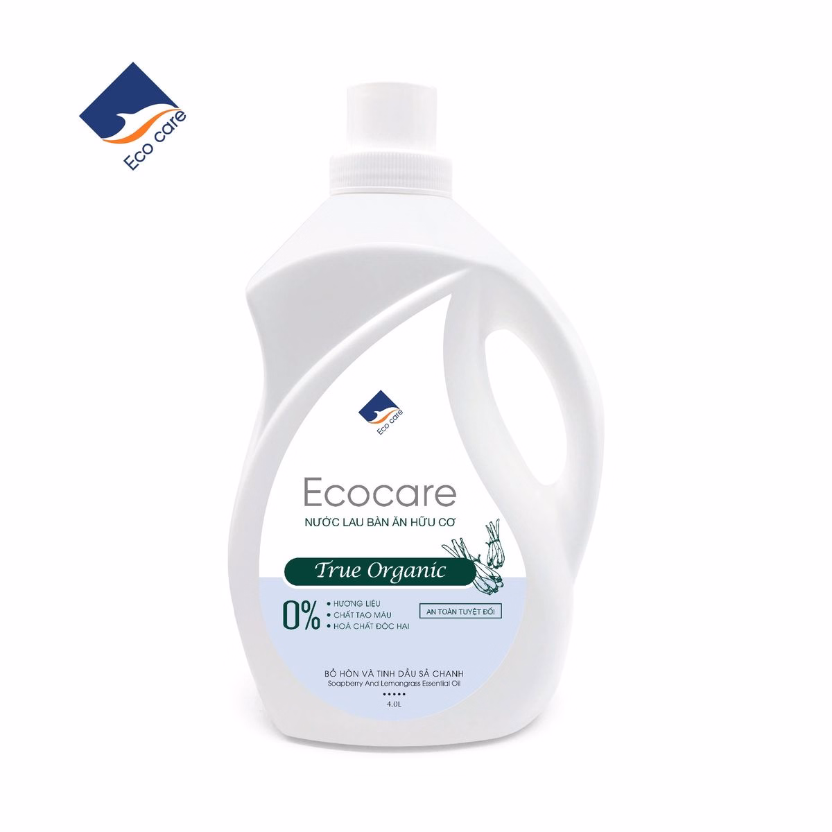 Nước Lau Bàn Ăn Hữu Cơ Bồ Hòn - Ecocare - Ảnh 4